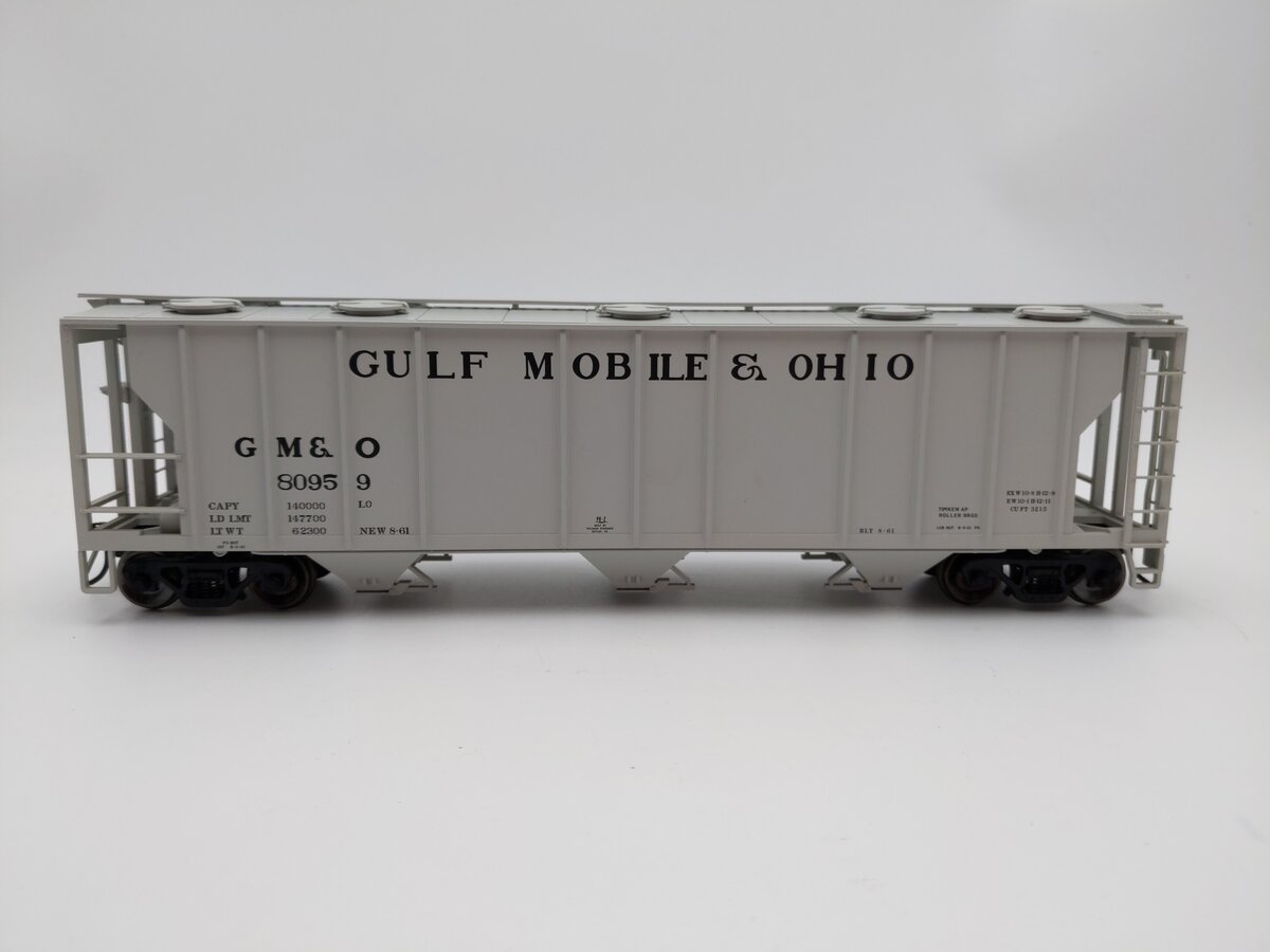 Atlas 2002560-2 O Scale GM&O 3-Bay PS-2 Covered Hopper #80959 (2-Rail) LN/Box