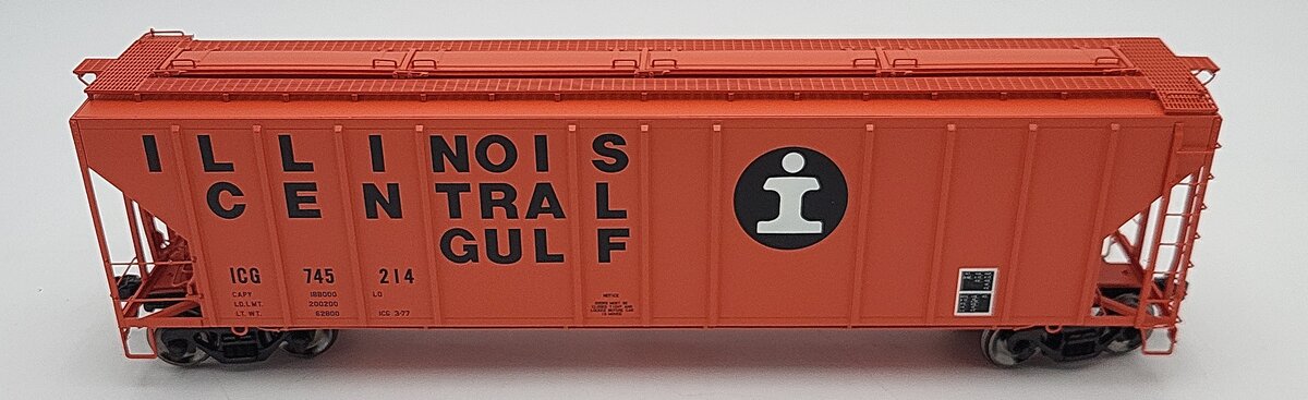 Atlas 3002361-3 O Illinois Central Gulf PS-4427 Low Side Hopper #745214 2-rail LN/Box
