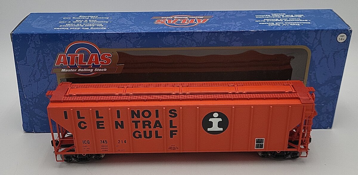 Atlas 3002361-3 O Illinois Central Gulf PS-4427 Low Side Hopper #745214 2-rail LN/Box