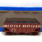 Atlas 7757-4 O Western Maryland 55-Ton Fishbelly Hopper Car #10999 (2-Rail) LN/Box