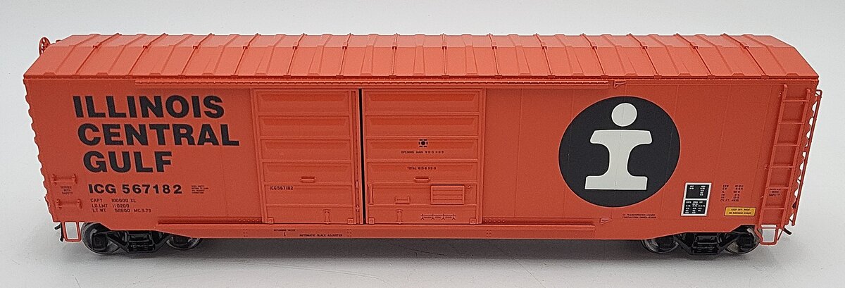 Atlas 3008603-1 O Scale Illinois Central Gulf Boxcar #567182 2-Rail LN/Box