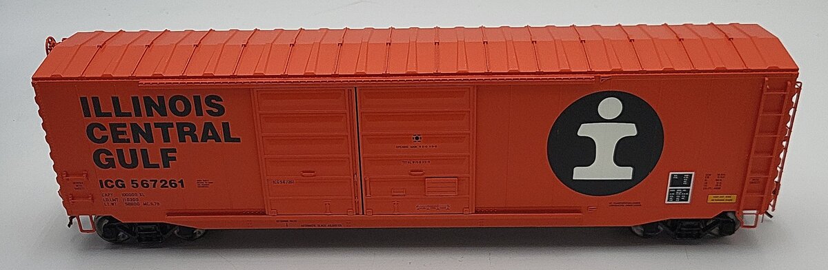 Atlas 3008603-2 O Scale Illinois Central Gulf Boxcar #567261 2-rail LN/Box