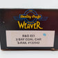 Weaver O Scale Baltimore & Ohio "XXX" 3-Bay Coal Car #132050 (2-Rail) EX/Box