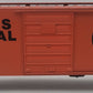 Weaver O Gauge Illinois Central 2-Rail Boxcar #74042 EX/Box