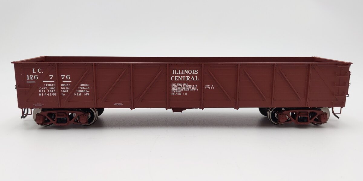 Atlas 9815-2 O Scale IC 40' USRA Composite Gondola #126776 (2-Rail) EX/Box