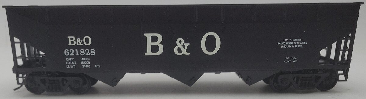 Weaver U3803 O Gauge Baltimore & Ohio Hopper Car #621828 (2-Rail) EX/Box