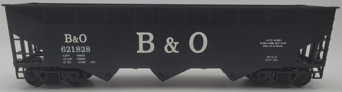 Weaver U3803 O Gauge Baltimore & Ohio Hopper Car #621828 (2-Rail) EX/Box