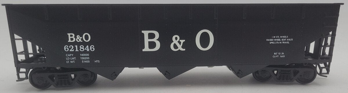 Weaver U3803 O Scale 2-Rail Baltimore & Ohio Hopper Car #621846 EX/Box