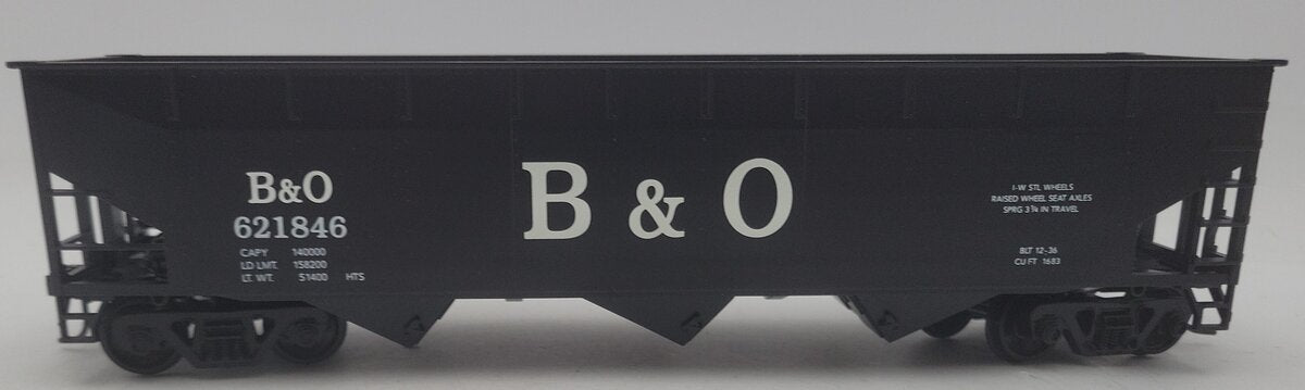Weaver U3803 O Scale 2-Rail Baltimore & Ohio Hopper Car #621846 EX/Box