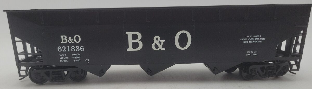 Weaver U3803 O Scale Baltimore & Ohio Hopper Car #621836 (2 Rail) EX/Box