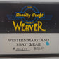 Weaver O Scale Western Maryland Hopper Car #80211 - 2 Rail EX/Box