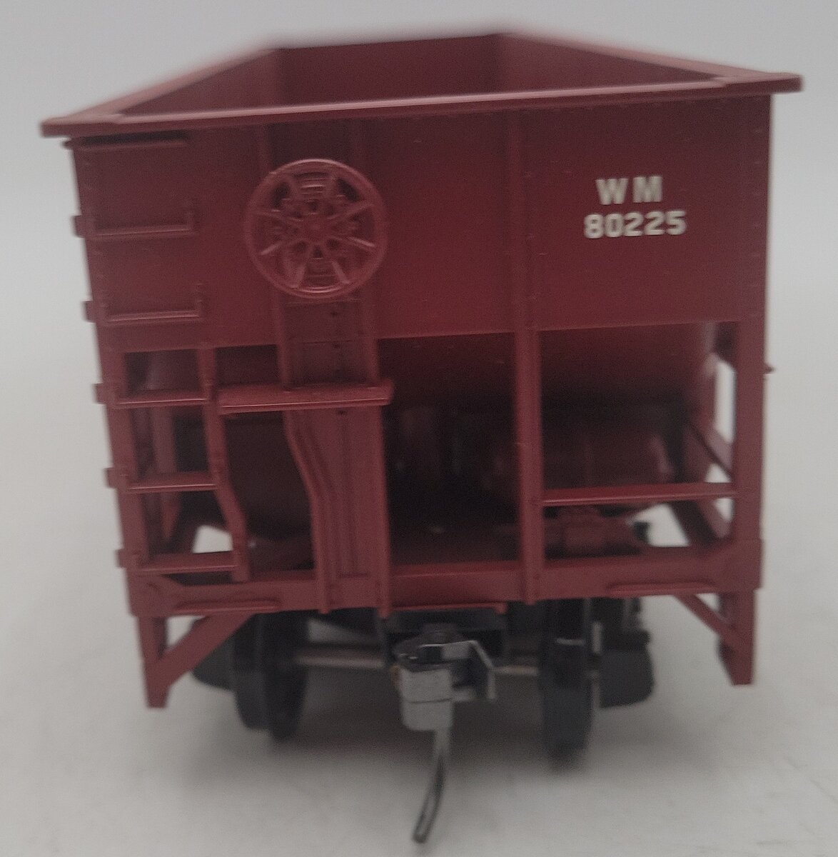 Weaver 4029 O Gauge Western Maryland 3 Bay Hopper Car #80212 ( 2-Rail) EX/Box