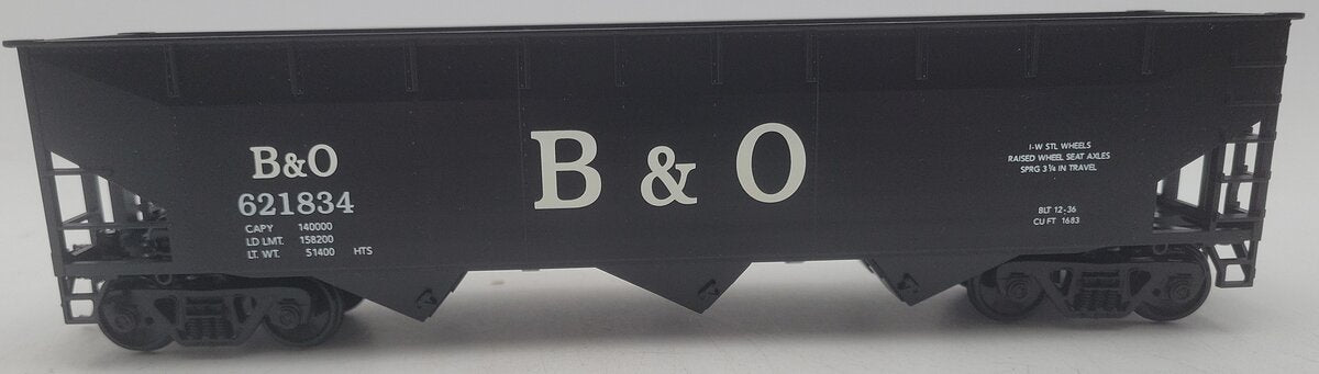 Weaver u3803 O Gauge Baltimore & Ohio Hopper Car #621834 (2-Rail) EX/Box