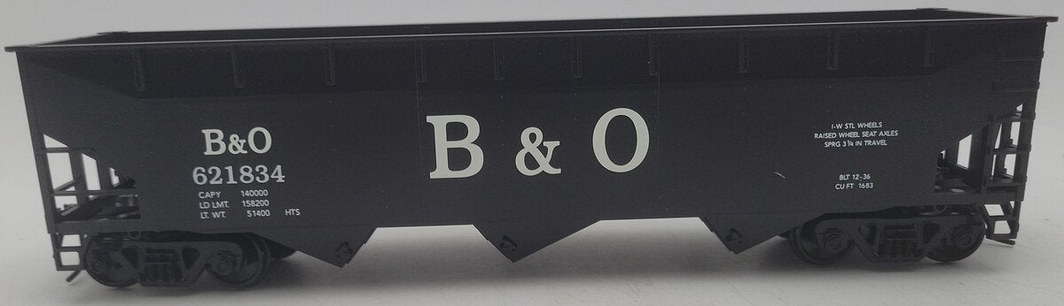 Weaver u3803 O Gauge Baltimore & Ohio Hopper Car #621834 (2-Rail) EX/Box