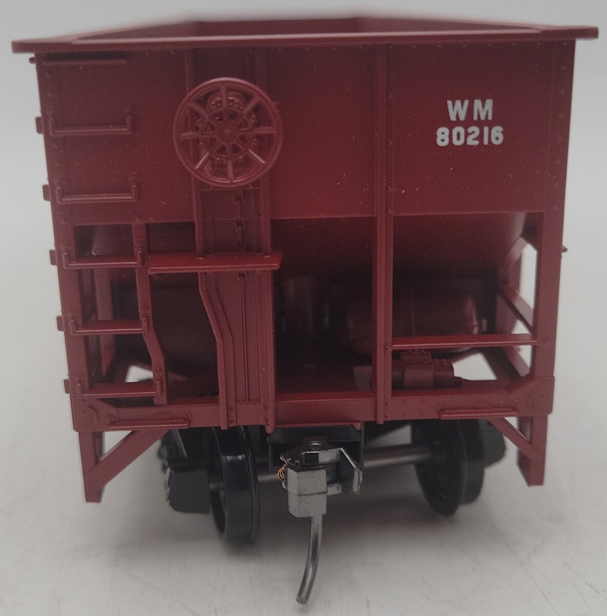 Weaver 80216 O Scale 2-Rail Western Maryland 3 Bay Hopper Car #80216 EX/Box