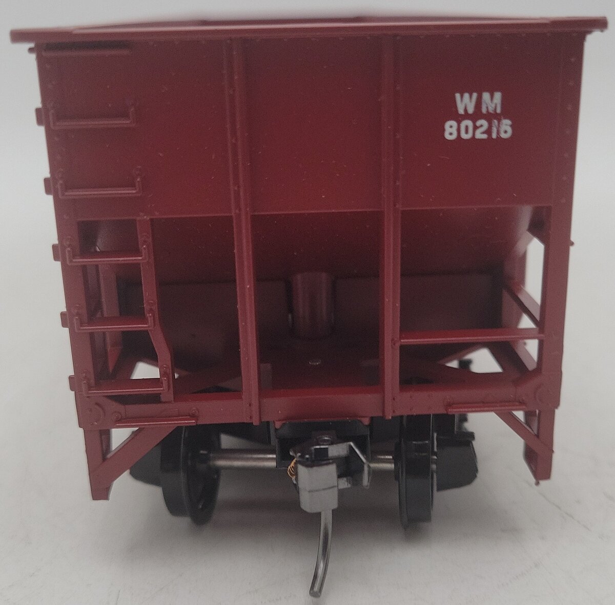 Weaver 80216 O Scale 2-Rail Western Maryland 3 Bay Hopper Car #80216 EX/Box