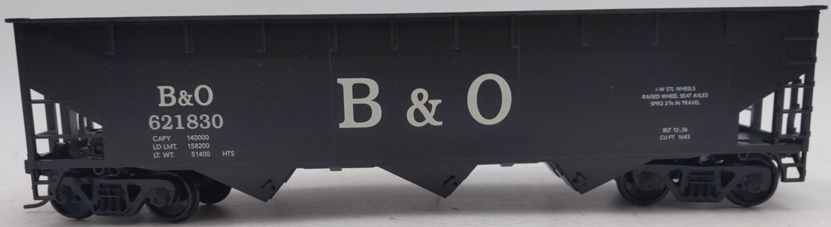 Weaver U3803 O Scale Baltimore & Ohio Hopper Car #621830 (2-Rail) EX/Box