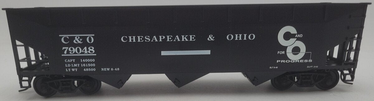 Weaver U3810 O Scale Chesapeake & Ohio Hopper Car #79048 - 2 Rail EX/Box