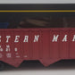 Weaver O Gauge Western Maryland 2-Rail Hopper Car #80210 EX/Box