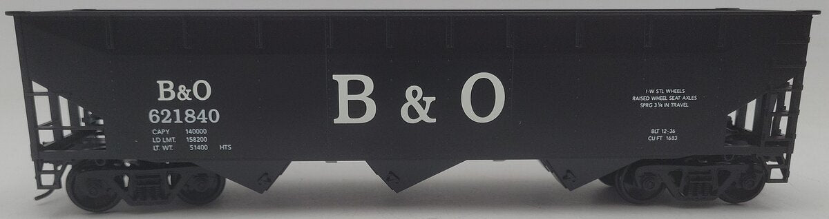 Weaver U3803 O Scale Baltimore & Ohio Hopper Car #621840 (2-Rail) EX/Box