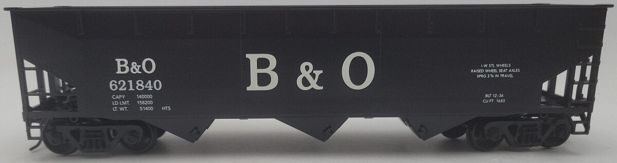Weaver U3803 O Scale Baltimore & Ohio Hopper Car #621840 (2-Rail) EX/Box