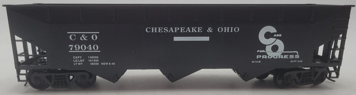 Weaver U3810 O Gauge Chesapeake & Ohio Hopper Car #79000 (2-Rail) EX/Box