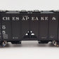 Atlas 9358-2 O Scale Chesapeake & Ohio Covered Hopper #415 (2-Rail) EX/Box