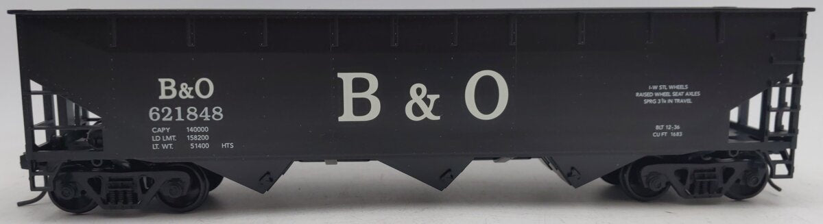 Weaver U3803 O Scale Baltimore & Ohio Hopper Car #621848 (2-Rail) EX/Box
