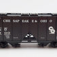 Weaver U19001S O Scale Chesapeake & Ohio AC-2 Covered Hopper #1900 (2-Rail) EX/Box