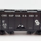 Weaver U19001S O Scale Chesapeake & Ohio AC-2 Covered Hopper #1949 (2-Rail) EX/Box