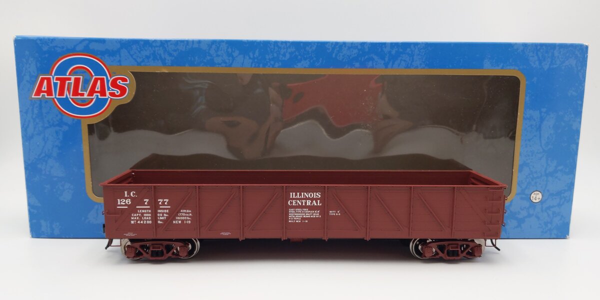 Atlas 9815-3 O Scale IC 40' USRA Composite Gondola #126777 (2-Rail) LN/Box
