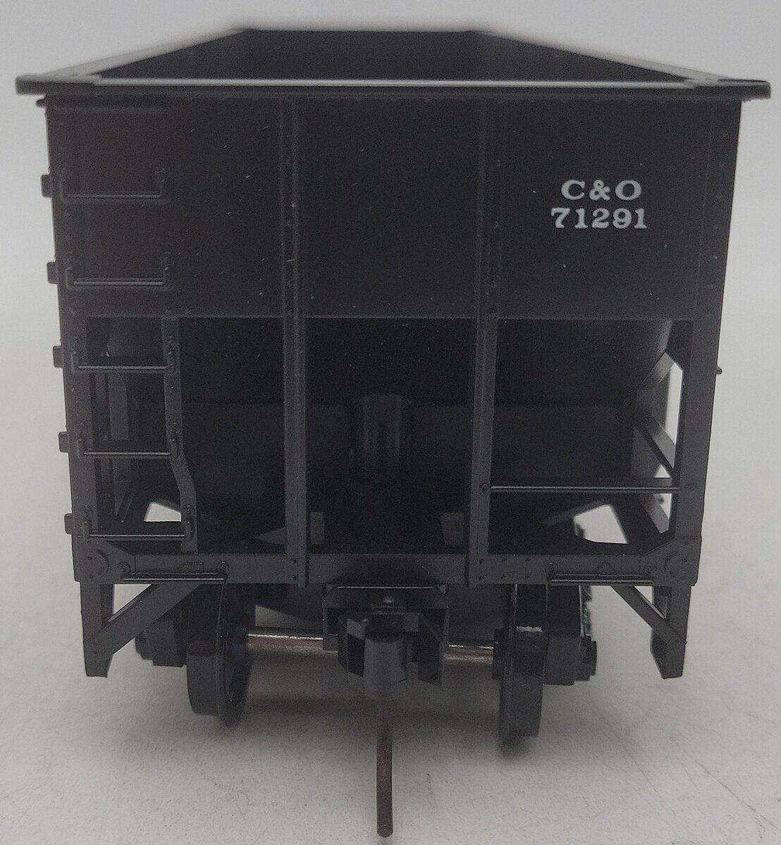 Weaver U2217 O Scale Chesapeake & Ohio Hopper Car #71291 (2-Rail) EX/Box