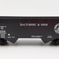 Weaver O Scale Baltimore & Ohio 2-Bay Hopper Car #728256 (2-Rail) EX