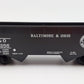 Weaver O Scale Baltimore & Ohio 2-Bay Hopper Car #728256 (2-Rail) EX