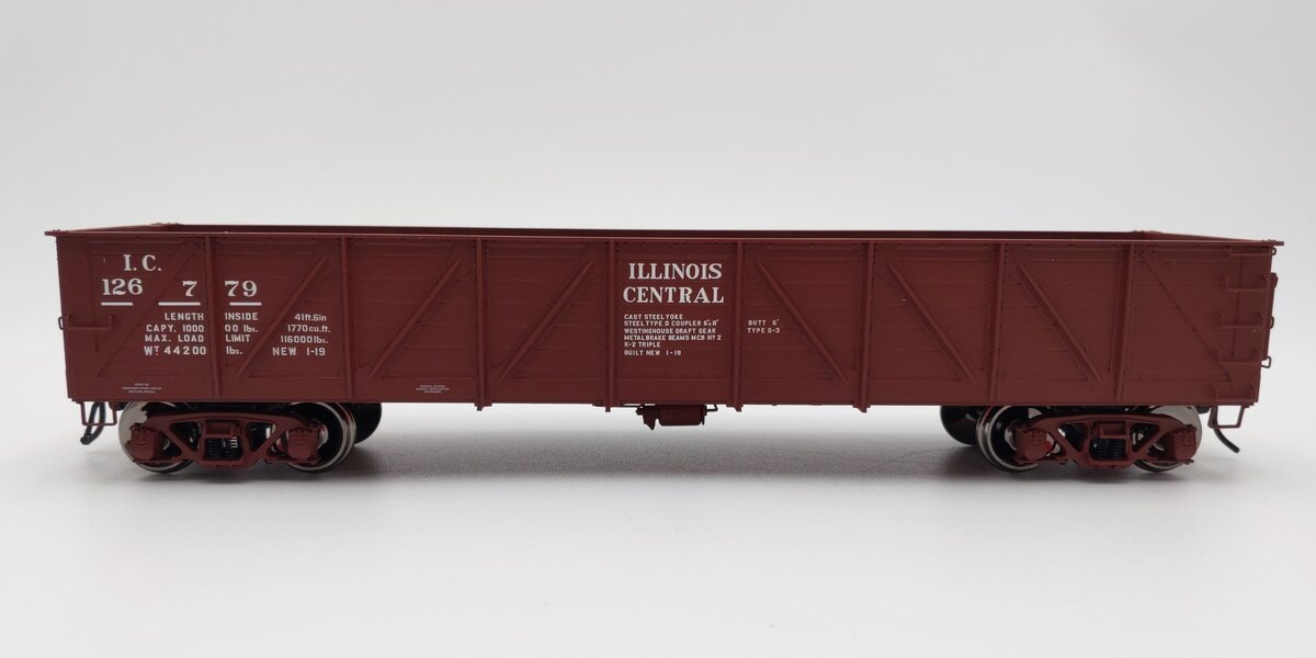Atlas 9815-4 O Scale IC 40' USRA Composite Gondola #126779 (2-Rail) LN/Box