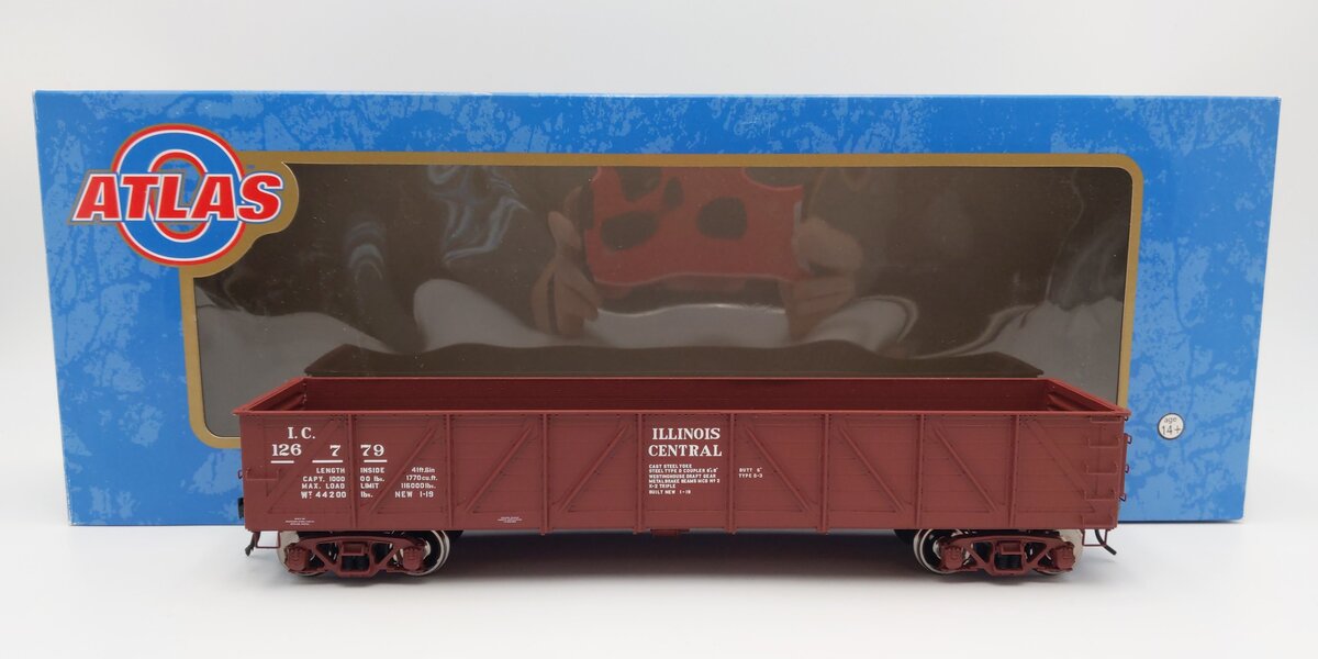 Atlas 9815-4 O Scale IC 40' USRA Composite Gondola #126779 (2-Rail) LN/Box