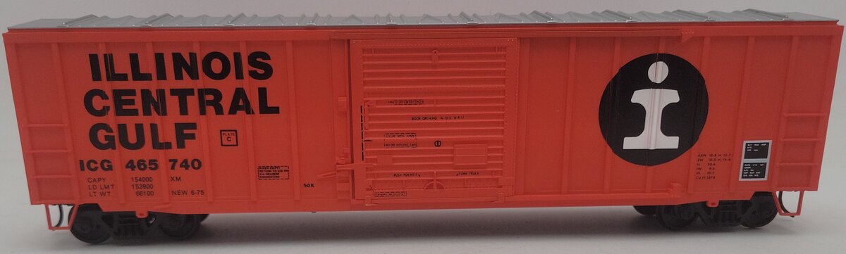 Weaver O Scale Illinois Central Boxcar #465740 (2 Rail) EX/Box