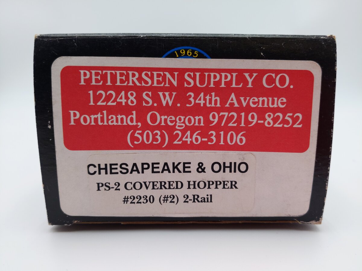 Weaver O Scale Chesapeake & Ohio PS-2 Covered Hopper #2230 (2-Rail) VG/Box