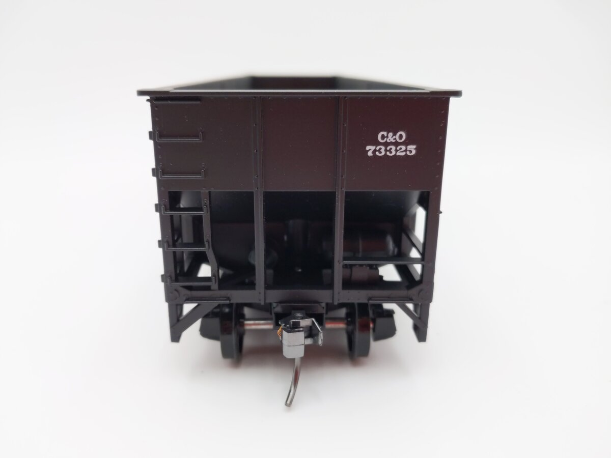 Weaver U2212 O Scale Chesapeake & Ohio 3-Bay Coal Car #73325 (2-Rail) EX/Box