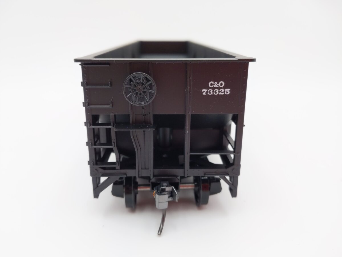 Weaver U2212 O Scale Chesapeake & Ohio 3-Bay Coal Car #73325 (2-Rail) EX/Box