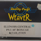 Weaver O Gauge Illinois Central 2-Rail Boxcar #7929 EX/Box