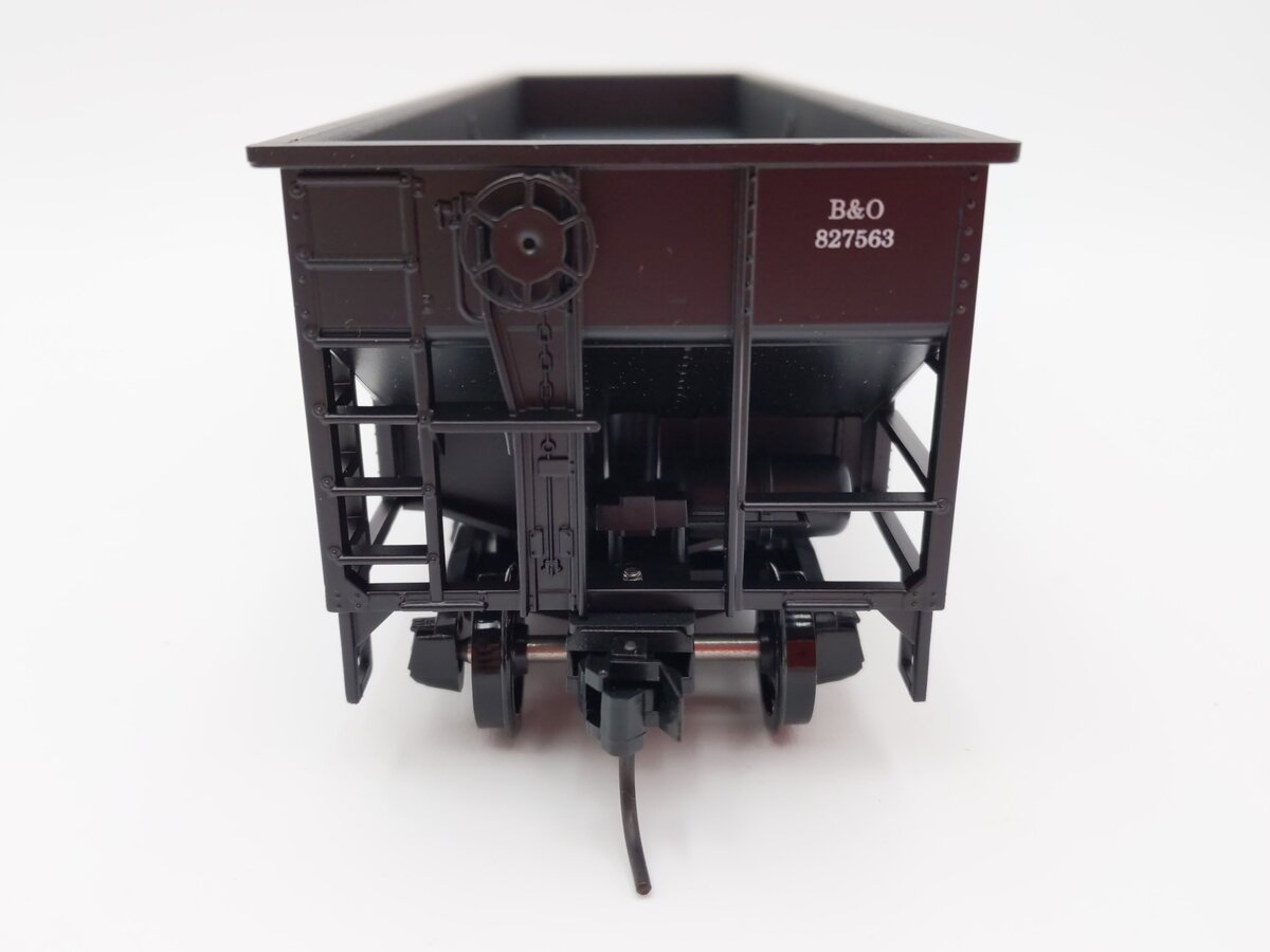 Weaver O Scale Baltimore & Ohio 2 Bay Offset Hopper #827563 (2-Rail) EX/Box