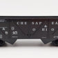 Weaver U15004 O Scale Chesapeake & Ohio Hopper Car #53845 (2-Rail) LN/Box
