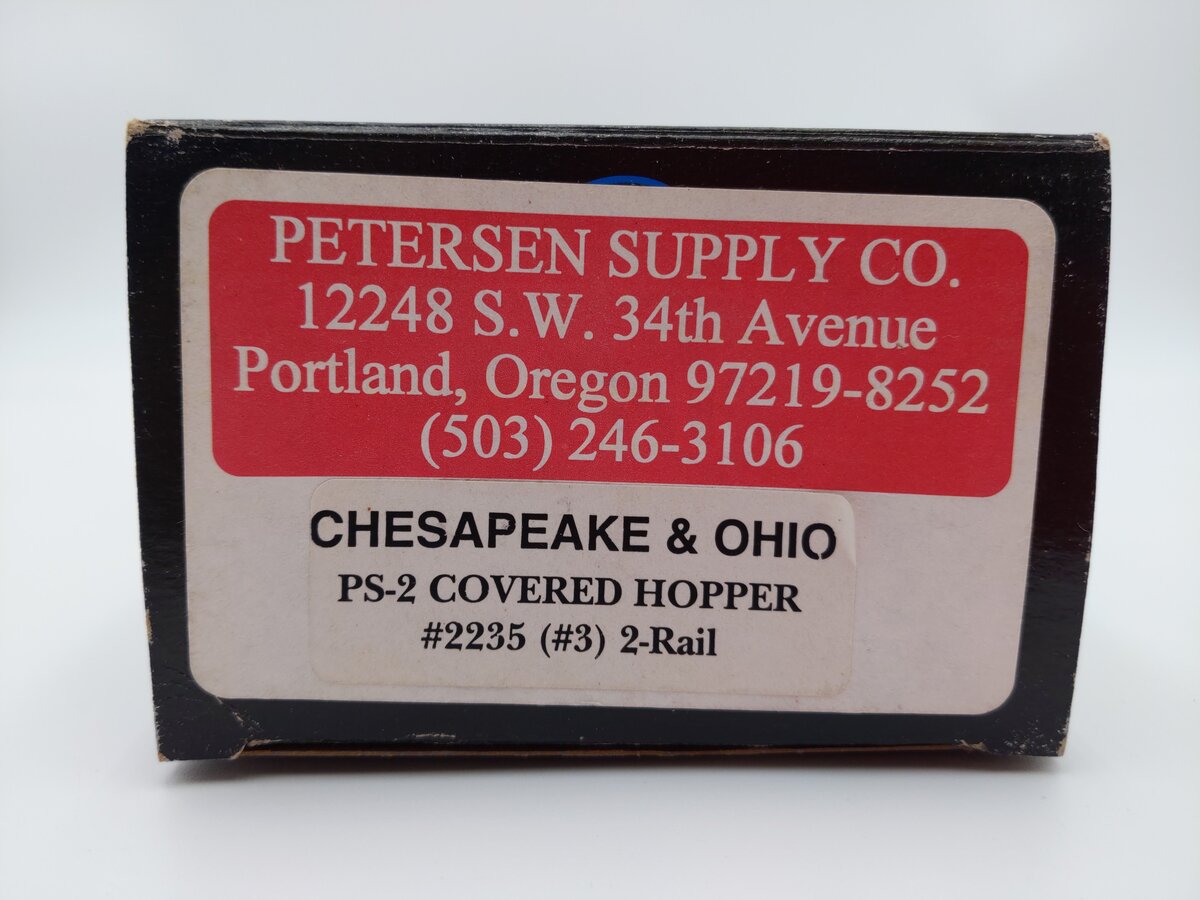 Weaver O Scale Chesapeake & Ohio PS-2 Covered Hopper #2235 (2-Rail) LN/Box
