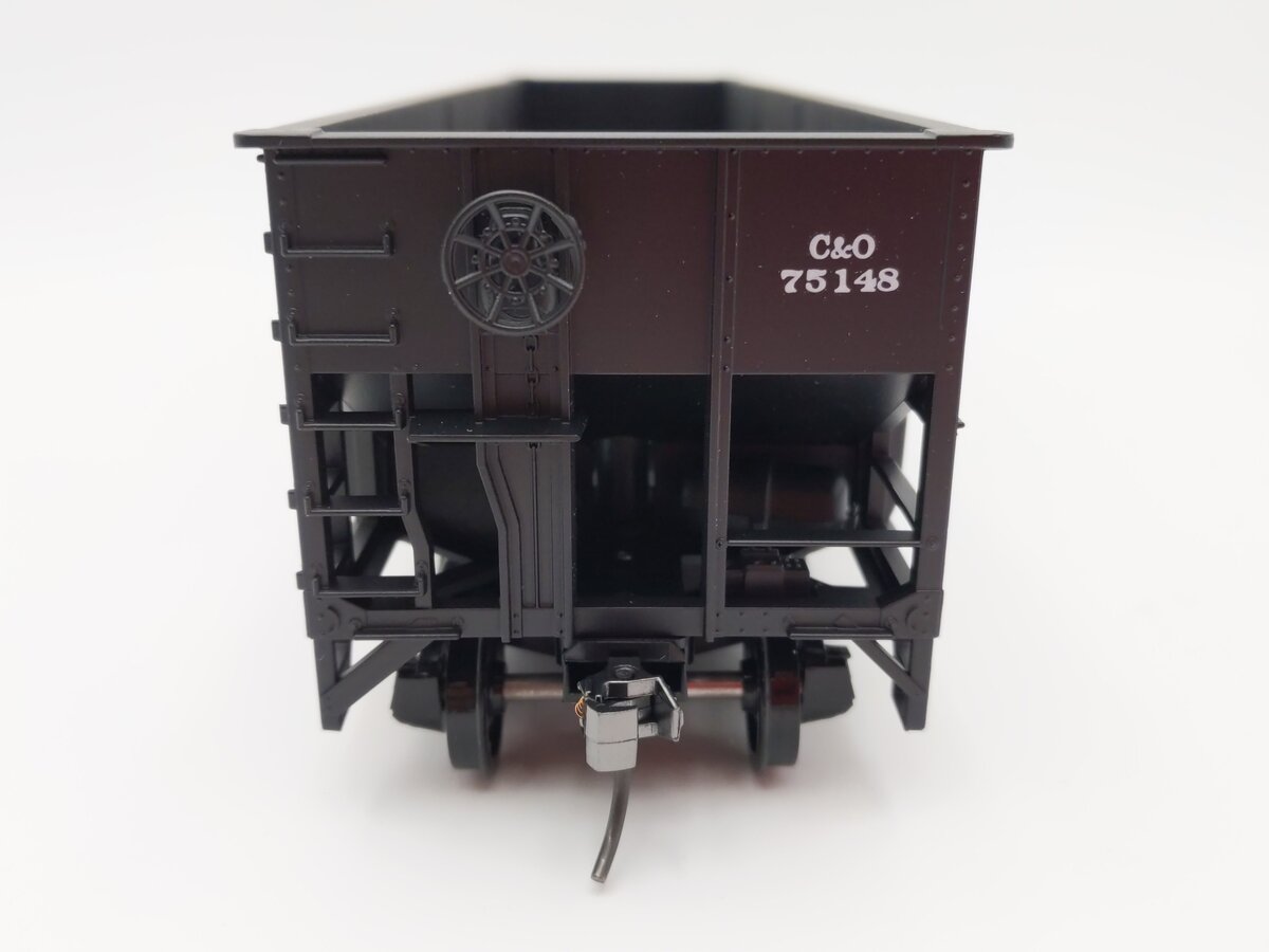 Weaver U2212 O Scale Chesapeake & Ohio 3-Bay Coal Car #75148 (2-Rail) EX/Box