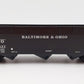Weaver U3929LD O Scale Baltimore & Ohio 3 Bay Offset Coal Car #435437 (2-Rail) EX/Box