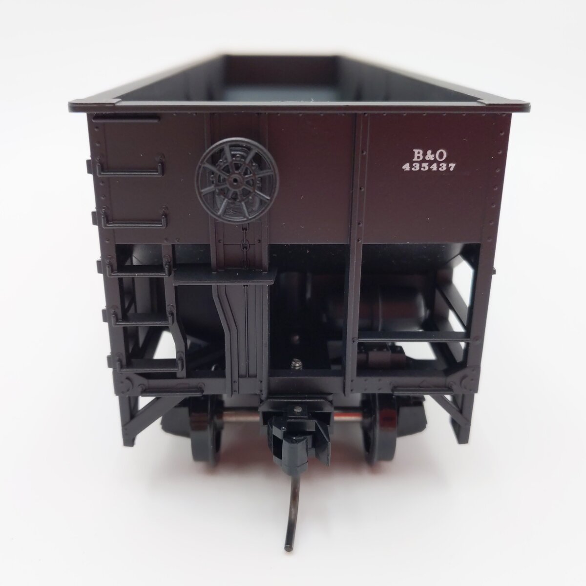 Weaver U3929LD O Scale Baltimore & Ohio 3 Bay Offset Coal Car #435437 (2-Rail) EX/Box