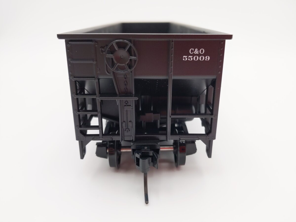 Weaver U15004 O Scale C&O 2-Bay Composite Hopper Car #55009 (2-Rail) EX/Box