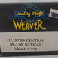Weaver O Gauge Illinois Central 2-Rail Boxcar #7916 EX/Box