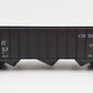Weaver U2212 O Scale Chesapeake & Ohio 3-Bay Coal Car #76521 (2-Rail) LN/Box